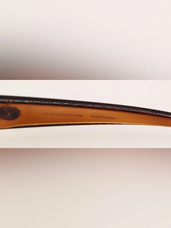 Juicy Couture Brown Oval Sunglasses Frames Only - Picture 7 of 8